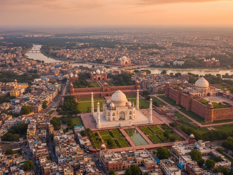 Agra Cityscape