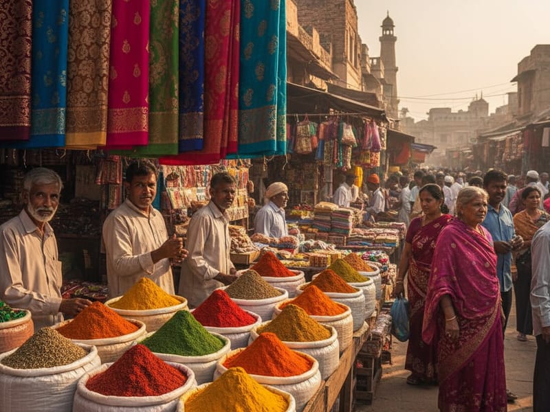 Local Agra Market